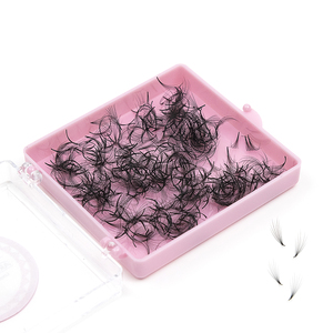 Extensiones de <span class=keywords><strong>Pestañas</strong></span> Pre-fabricadas Camellia 5D 7D Pro, Base Puntiaguda, Volumen en Forma de C, Cachemira Suave, 500 Unidades en Caja - Product Image 6