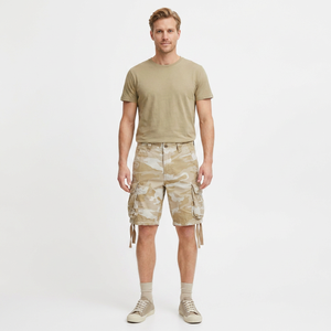 <b>Men's</b> <b>Camouflage</b> Cargo <b>Shorts</b> High Waist Zipper Fly Knee Length Cotton Eco-Friendly Formal Style Windproof with Pockets - Product Image 5