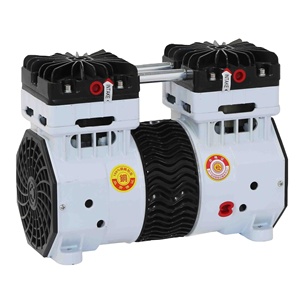 Compressor de Ar Silencioso e Sem Óleo de 1HP, Bomba Portátil de Pistão 220V/380V, Componentes Principais do Motor e Tanque Refrigerado a Ar - Product Image 4