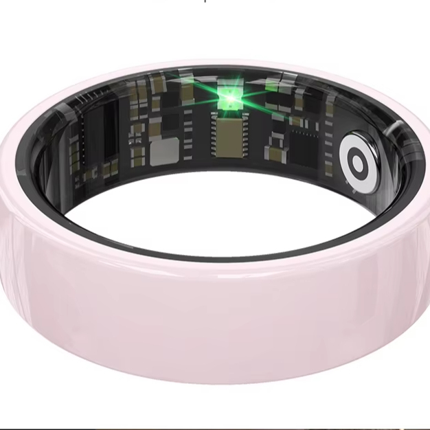SHR Innovative Couple Smart Ring Health Activity Monitor SpO2 HRV Tracking App Control Ceramic IP68 Waterproof Share Love Days