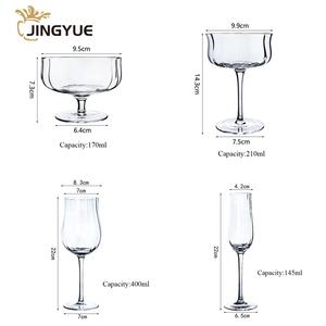 结婚式パーティーのための卸売高级マルガリータタンブラーカスタムロゴプリントチューリップカクテルメガネ - Product Image 4