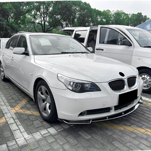 Alerón Delantero para BMW Serie 5 E60 E61, Estilo Tuning, Textura de Fibra de Carbono, Negro Piano Mate, 2004-2007 - Product Image 1