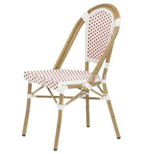 Chaise en bambou et rotin de style français, mobilier de jardin extérieur, résistant aux intempéries, pour terrasse, café, hôtel - Product Image 1
