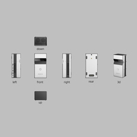 UST Lite One DLP Mini projecteur de cinéma maison portable 4K 1080p Smart Android 9.0 plus récent Ultra courte portée avec lampe LED