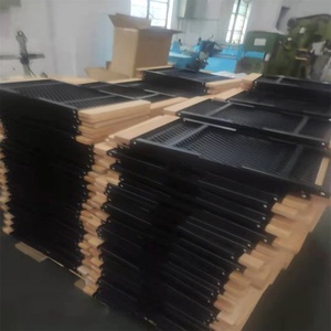 Tùy Chỉnh Chất Lượng Xách Tay Nhỏ Gỗ Xử Lý Thấp Boho Dã Ngoại Ngoài Trời Nướng Thịt Nướng Kim Loại Sắt Gấp Cắm Trại Lưới Bảng - Product Image 6