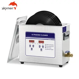 Skymen Ultrasonic cleaner vinyl record cleaner 6L 6.5L 1.7gal metal perts carburetor brass castings cleaning machine