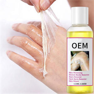 Minyak Pemutih Ekstra Kuat Label Pribadi Afrika, Menghilangkan Kulit Gelap Lutut dan Buku-buku Jari, Minyak Pengelupas Kulit Kuning Oranye untuk Memutihkan Kulit - Product Image 2