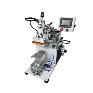 Pequeña máquina de serigrafía al vacío ECO para impresora de pantalla plana de hojas de etiquetas de PVC