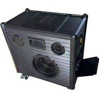 Machine à brouillard électrique en aluminium haute puissance 4000W étanche avec télécommande pour événements de grande envergure