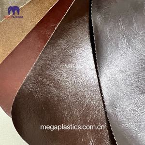 Meilleures ventes Faux cuir en PVC imprimé Crazy Horse bicolore cuir synthétique au design classique pour chaises portefeuilles rembourrage - Product Image 2