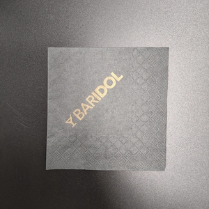 กระดาษเช็ดปากค็อกเทลพิมพ์โลโก้ตามสั่ง ขนาด 25*25 ซม. สำหรับร้านอาหาร - Product Image 3