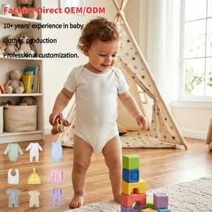 Tutine e Body per Neonati all'Ingrosso, Set di <span class=keywords><strong>Abbigliamento</strong></span> Morbido e Carino per Bambini Unisex 0-3 Mesi, Motivo Tinta Unita con Chiusura a Bottoni - Product Image 6
