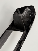 Grille avant inférieure en fibre de carbone sèche style AN pour BMW M2 G87