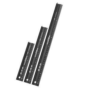 Baolian Protective Ruler 2.4mm Aluminum Alloy 20Cm Metric Double Sided Measuring Tool - Product Image 3