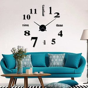 Large Fancy Decorative Wall <strong>Clocks</strong> with Long Silent Movement Hands <strong>DIY</strong> Parts Replacement Accessories - Product Image 2