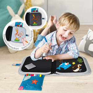 الأطفال التعليمية لون اللوحة المحمولة مجلس خربش رسم لوحة دفتر رسم - Product Image 5