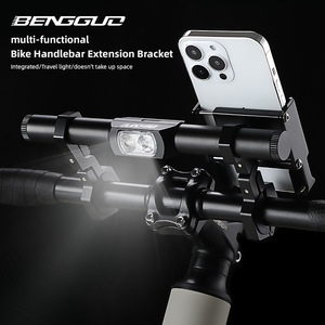 Yueli Handlebar Extension Bracket 23cm Aluminum Alloy Durable Mountain Bike <b>Cycling</b> Equipment - Product Image 3
