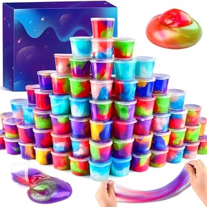 CHENXI Pâte à modeler galaxie sirène moelleuse couleur personnalisée, jouets éducatifs, kit de boue cristalline, fournitures DIY pour enfants, 16 couleurs - Product Image 6