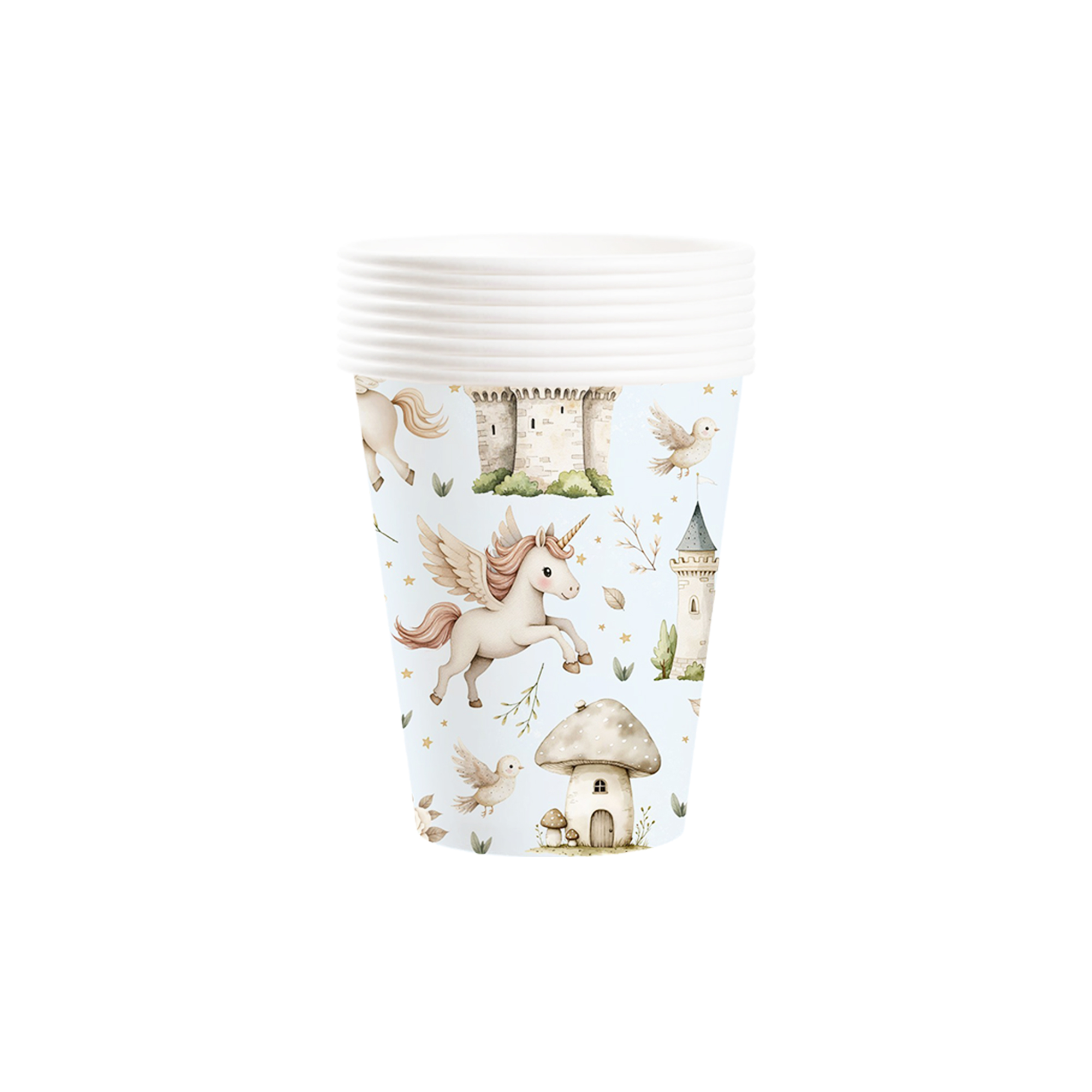 Vaso de papel de 9 oz * 8 unidades
