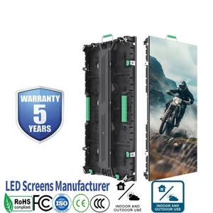 P2.6-P4.8 500x1000mm IP65 rental waterproof LED <b>display</b> die-cast aluminum 4K video <b>wall</b> for indoor and outdoor activities - Product Image 1