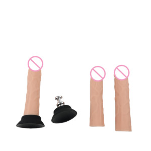 Dildo Realistici di Alta Qualità per Uomini e Donne, Giocattoli Sessuali in Silicone Morbido per Uso Vaginale e Anale con Foro Vac U Lock e Base a Ventosa - Product Image 2