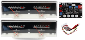 מד מתח מיני <span class=keywords><strong>DC</strong></span> עם תצוגת מד שמע אנלוגי כפול דיוק גבוה אחריות לשנה - Product Image 2
