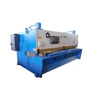 QC11K series CNC Hydraulic Guillotine plate Shearing Machine