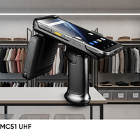 Lecteur-graveur RFID UHF Chainway MC51 6 pouces 4/64 Go avec scanner de codes-barres 1D/2D pour le suivi des stocks en magasin de vêtements