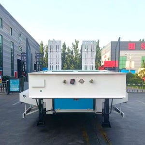 Semirremolque de plataforma baja para carga pesada de 50 toneladas con rampa hidráulica - Product Image 6
