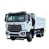 Truk Dump Howo NX 6x4 Putih 10 Roda Tipper Tugas Berat untuk Transportasi Pertambangan