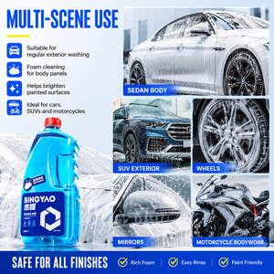 Shampoo concentré pour lavage de voiture 2L, cire liquide pour éliminer la saleté et redonner brillance, produits de polissage liquide pour le detailing automobile - Product Image 5