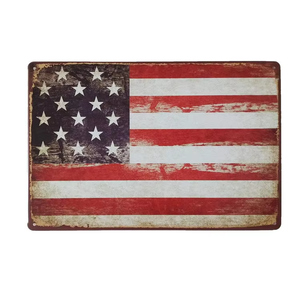 Europese Stijl Land Boerderij Rustieke Custom Groothandel Vintage Letter Plaque Metalen Tin Teken - Product Image 4