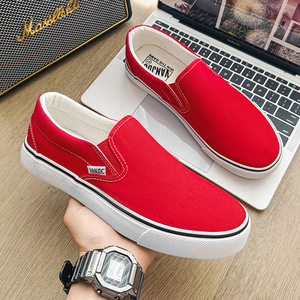 Mocassins à plateforme unisexe en toile respirante pour le travail, style décontracté, couleur unie, printemps-automne - Product Image 6