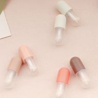 Nouveau tube de gloss à lèvres en PP de 5 ml, tube d'huile à lèvres, emballage cosmétique vide, conteneur prêt pour la personnalisation