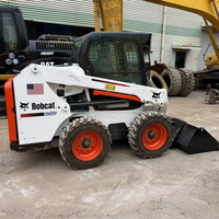 Chargeuse compacte sur pneus S550 d'occasion, mini-chargeuse frontale, matériel de terrassement, vente directe usine