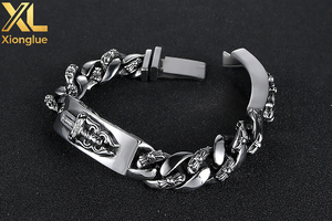 Wholesale Guangdong Metal Clavicle Chain <b>Necklace</b> with Engraving Personalization-New Market Combination Design - Product Image 4