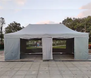 Beste Kwaliteit Grote Pop-Up Tent 4X8M 50Mm Zware Pop-Up Opvouwbare Luifel Tent Met Raam En Deur