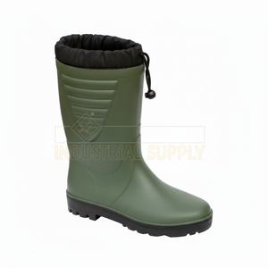 Zapatos DE SEGURIDAD acolchados de PVC Diseño de botas tobilleras para trabajo y uso al aire libre - Product Image 1