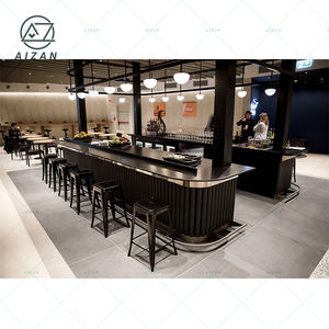 Comptoir de bar moderne de meubles de restaurant de qualité supérieure pour le salon d'hôtel de restaurant de musique de café de café - Product Image 1