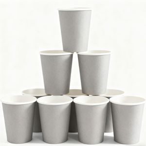 Gobelet en papier à paroi simple, écologique, jetable, avec logo personnalisé, pour servir des boissons froides - Product Image 6