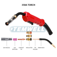 Isolateur en cuivre bakélite TEMWELL 350A pour torche de soudage MIG KR350A et pistolet CO2, personnalisable OEM, fabriqué en Chine