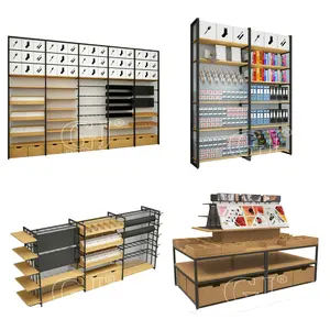 Miniso Store Display Rack Mobile Accessories And Jewelry Stand For Boutique Pet Shop Stationery And Gift Shelves Minso