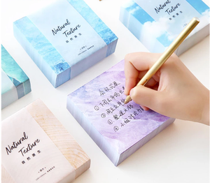 Productos de Papelería Nuevos de Yiwu 2022, Bloc de Notas Escolares Impresos Personalizados al por Mayor, Bloc de Notas Adhesivas - Product Image 1