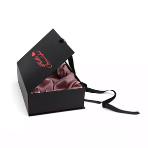 Top Quality Manufacturer Wholesale Price Luxury Cardboard Rigid Storage Jewelry Magnet Folding Gift <b>Magnetic</b> <b>Boxes</b> - Product Image 5
