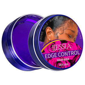 Marque distributeur pour salons de beauté Jiessia Façonnage à fixation forte <span class=keywords><strong>Cera</strong></span> Cabello Gel de tressage et de contrôle des bords Pommade coiffante à la cire pour hommes et femmes - Product Image 3