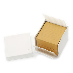 SUNDO di cuoio su ordinazione + MDF di fidanzamento anello box contenitore di monili di legno con logo - Product Image 6