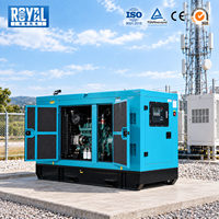 Générateur diesel silencieux Royal Wholesale 80 kW 100 kVA Deepsea triphasé 4 fils pour centrale électrique industrielle