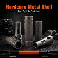Boîtier de torche en aluminium usiné sur mesure CNC, coque de lampe torche OEM ODM pour équipement d'éclairage, pièces personnalisées