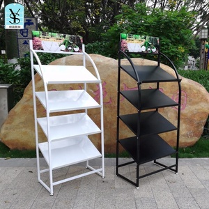 <span class=keywords><strong>Display</strong></span> al dettaglio personalizzato supporto da pavimento in metallo per biancheria da letto snack pane caramella mensola promozione - Product Image 3