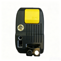 Télémètre laser 60M avec écran LCD, mesure de surface/volume, fonction Pythagore, niveau croisé, précision 2mm, batterie rechargeable, unités impériales et métriques